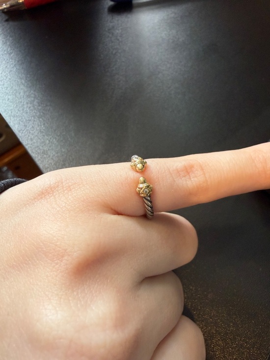 David Yurman Two-Tone RENAISSANCE® RING - Picture 7 of 7